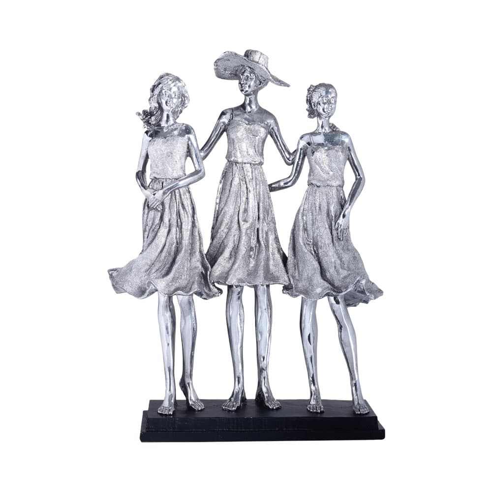 Figura Decorativa Concepts 43 Cm Prata