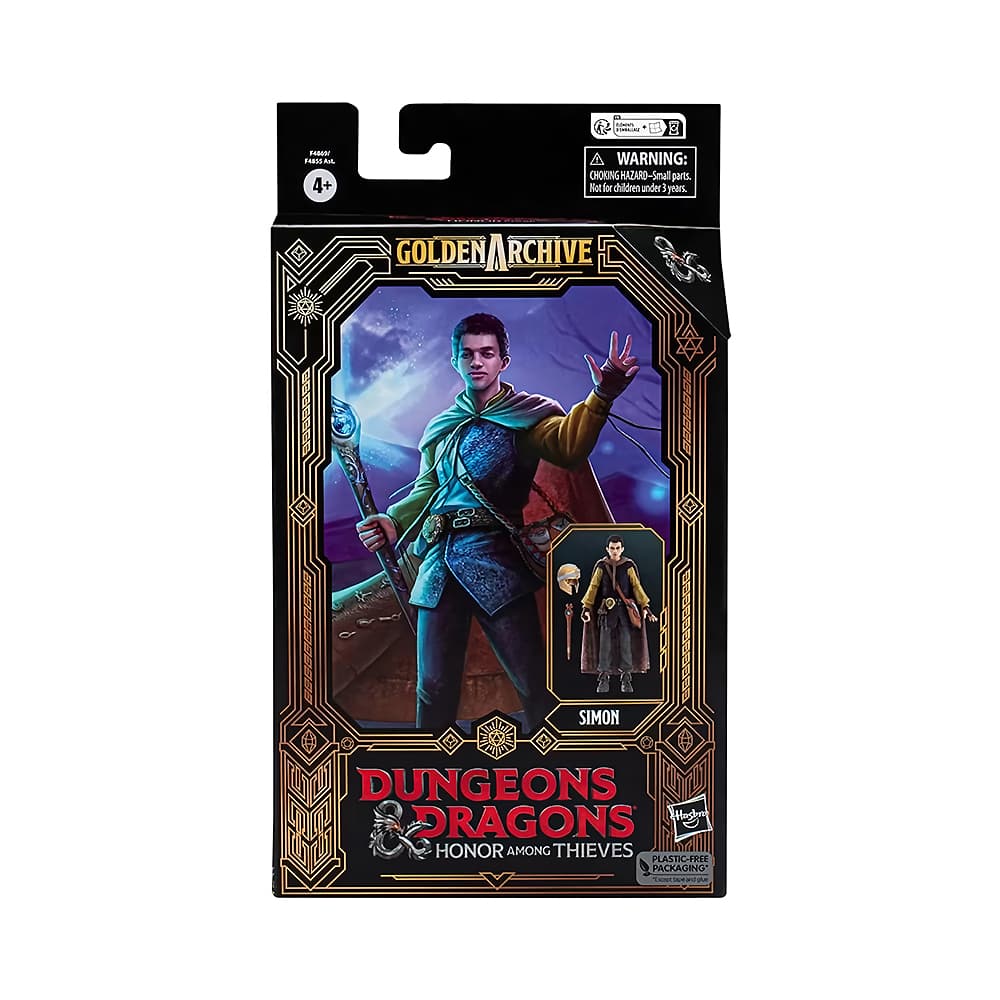 Figura Hasbro Dungeons & Dragons Honor Among Thieves Golden Archive Simon