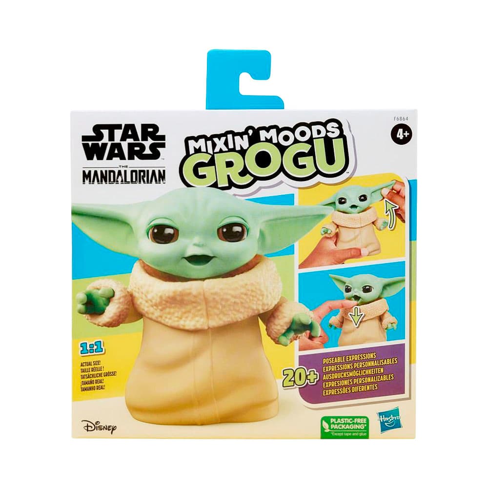 Figura Hasbro Star Wars The Mandalorian Grogu Mixin' Moods F6864