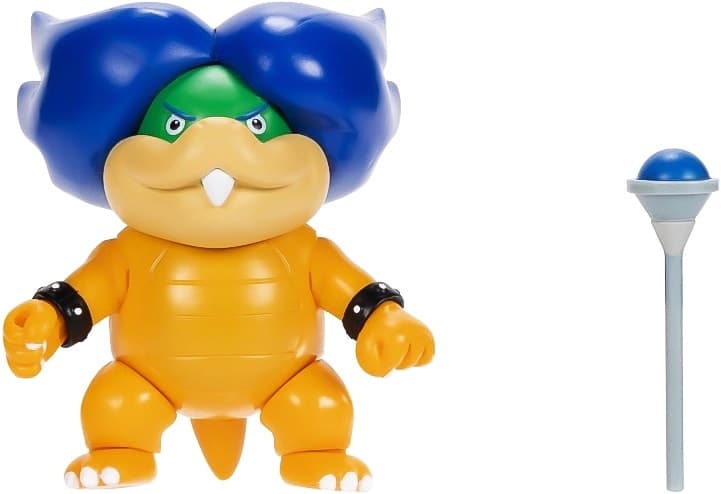 Figura Jakks Pacific Ludwig With Magic Wand Super Mario