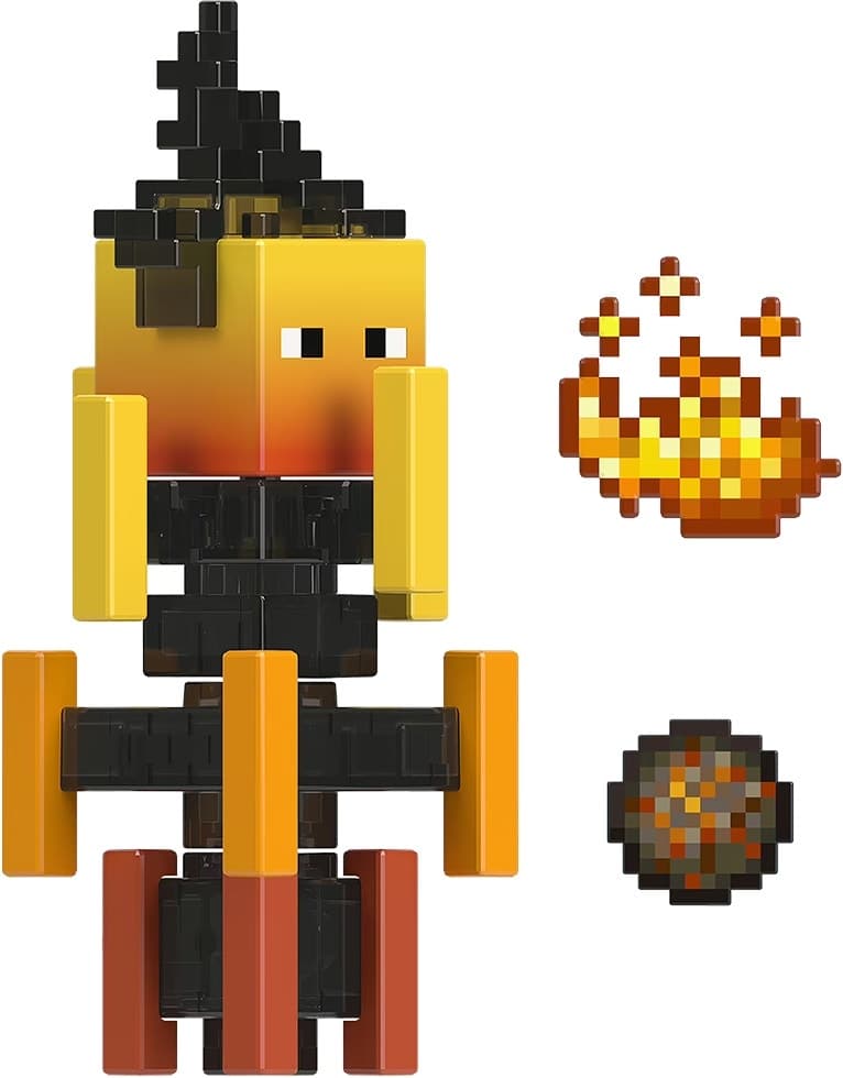 Figura Minecraft Blaze Mattel