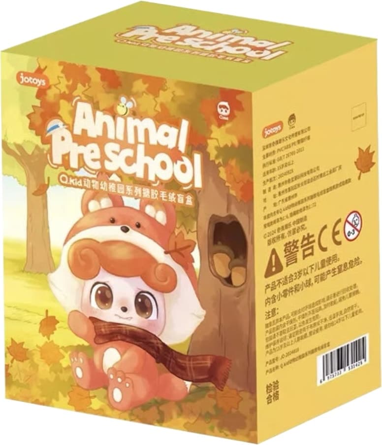 Figura de Pelúcia Q.Kid Animal Preschool Series Blind Box Jotoys - Jo-2024018