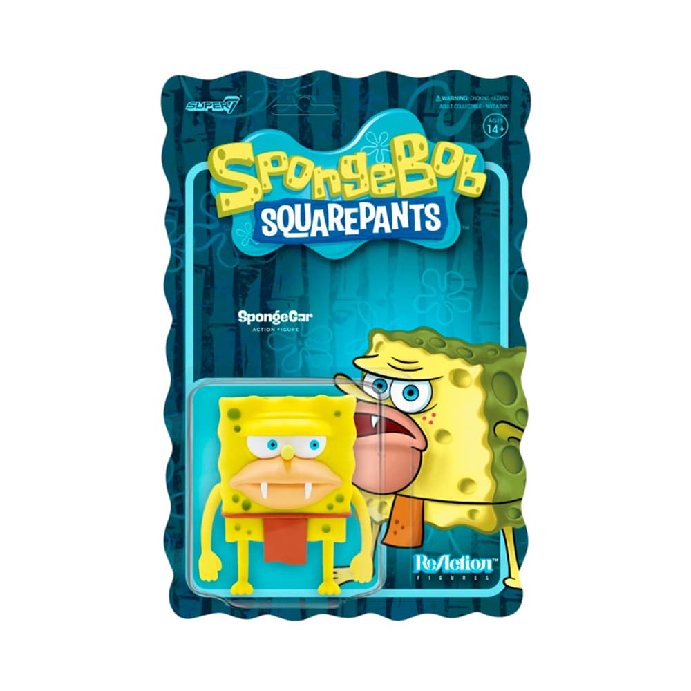 Figura Super 7 Spongebob Squarepants Reaction Spongegar 1109