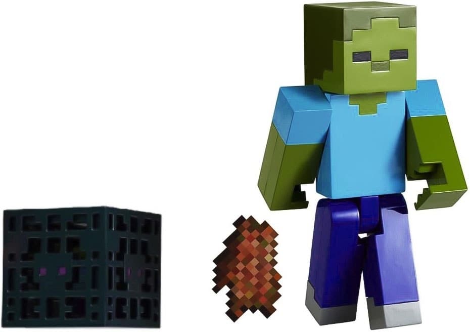 Figura Zombie Minecraft Mattel