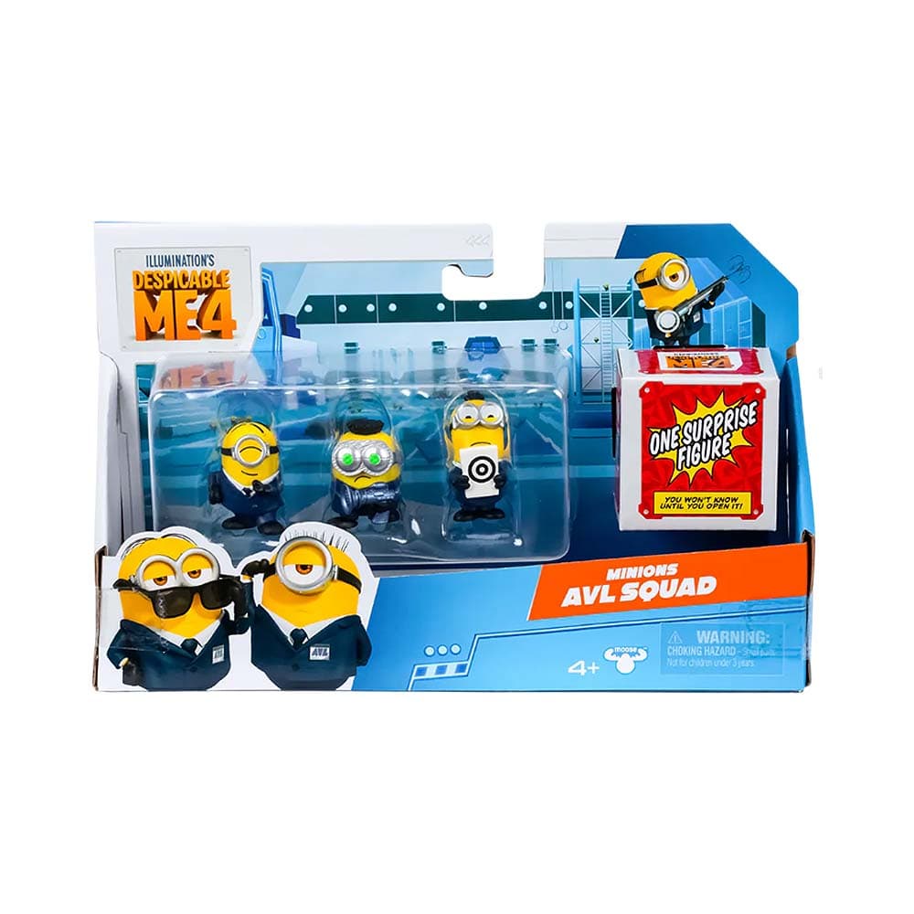 Figuras Minions Meu Malvado Favorito 4 Moose Toys 59273 Sortido 1 Peça