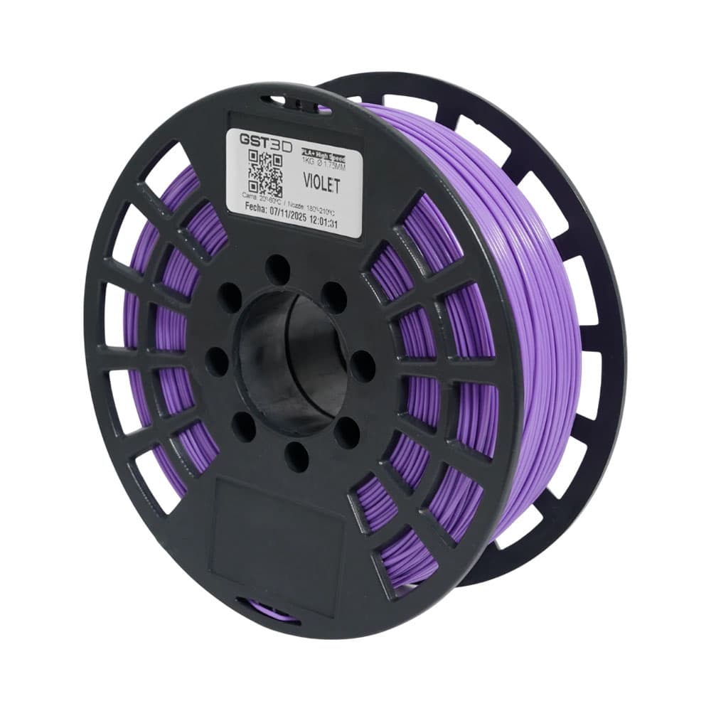 Filamento 3D Gst3d Pla+ Black Edition Violet