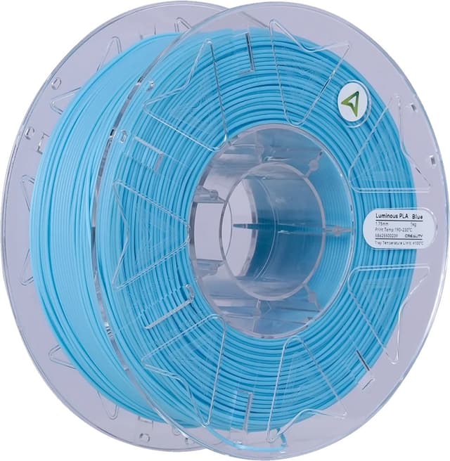 Filamento Pla Hyper Luminous para Impressora 3D Creality 1.75Mm 1Kg Azul