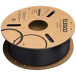 FILAMENTO P/IMPRESSORA 3D ELEGOO PLA-CF CARBON FIBER PRETO 1.75MM 1.0KG