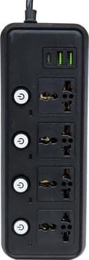 Anúncio: Filtro de Linha Satellite A-R242U 4 Tomadas USB/TC (2 Metros)