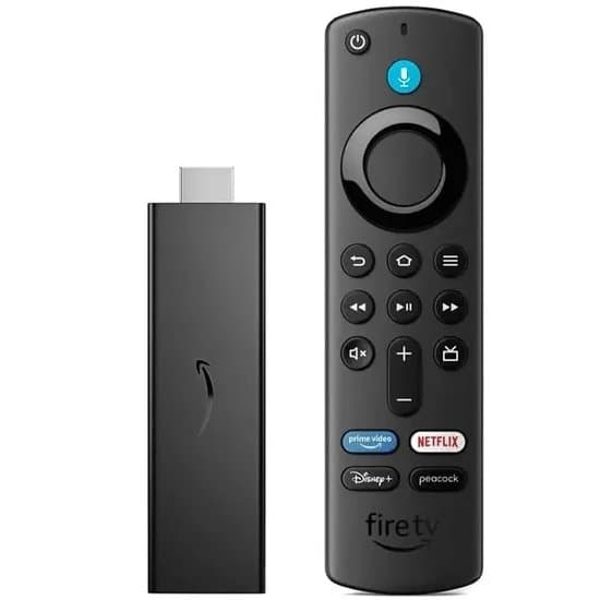 Streaming Amazon Fire TV Stick com Alexa HD Wi-Fi 5 Preto