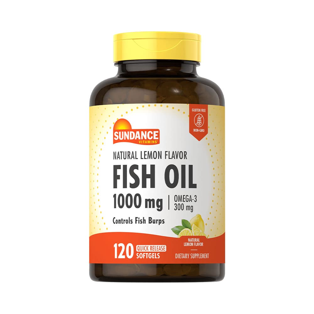 Óleo de Peixe Sundance 1000MG 120 Cápsulas