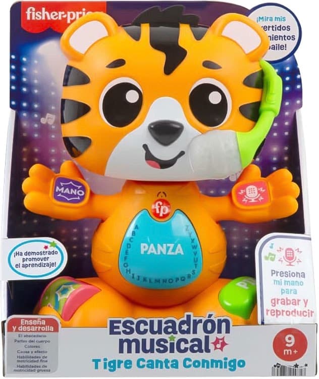 Brinquedo Musical Fisher-Price Tigre - Hyl12