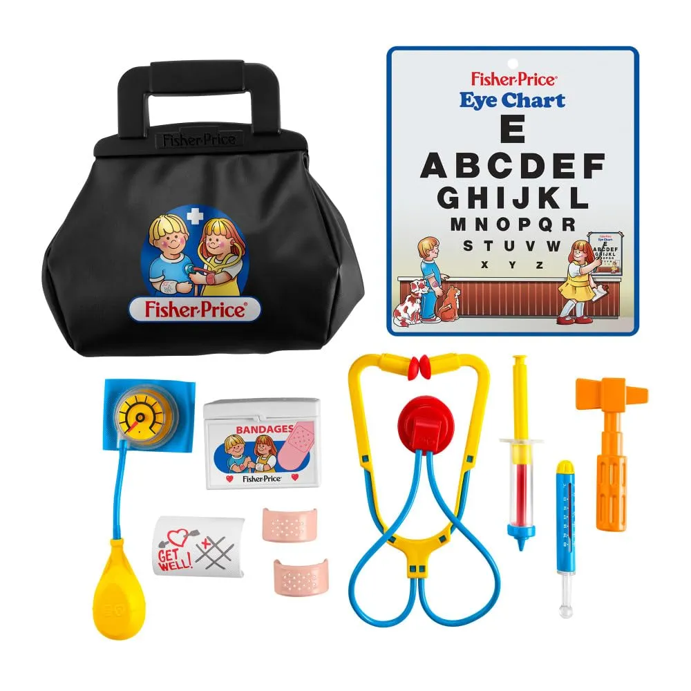 Brinquedo Fisher Price Meu Primeiro Kit Médico
