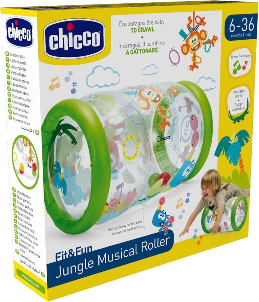 Brinquedo Musical Chicco Fit & Fun Jungle Roller - 11088-00