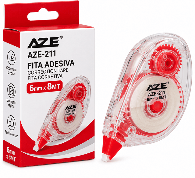Fita Adesiva Aze-211 6MM-8M