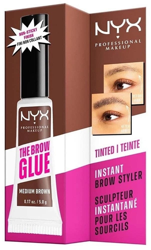 Fixador para Sobrancelhas Nyx The Grow Medium Brown Tbg03 - 5G