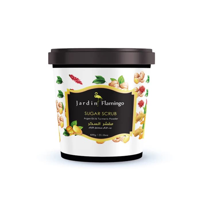 Esfoliante Corporal Flamingo Sugar Scrub Argan e Cúrcuma 600G