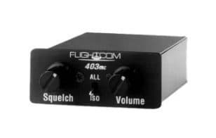 Intercomunicador Auricular Flightcom 403MC Ativado Por Voz