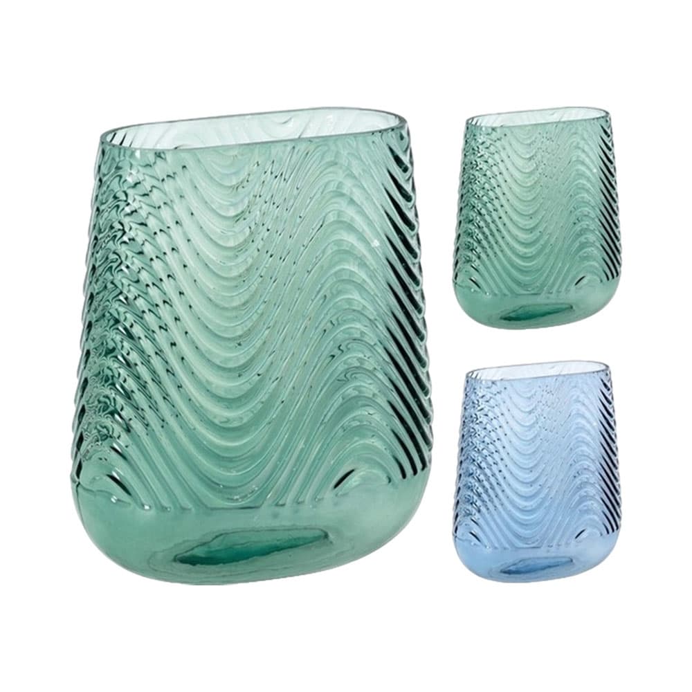 Vaso de Vidro Kpm 029708 21 Cm Sortido