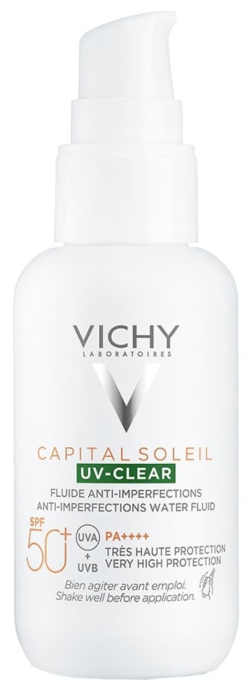 Fluido Protetor Solar Vichy Capital Soleil UV-Clear FPS50 - 40mL