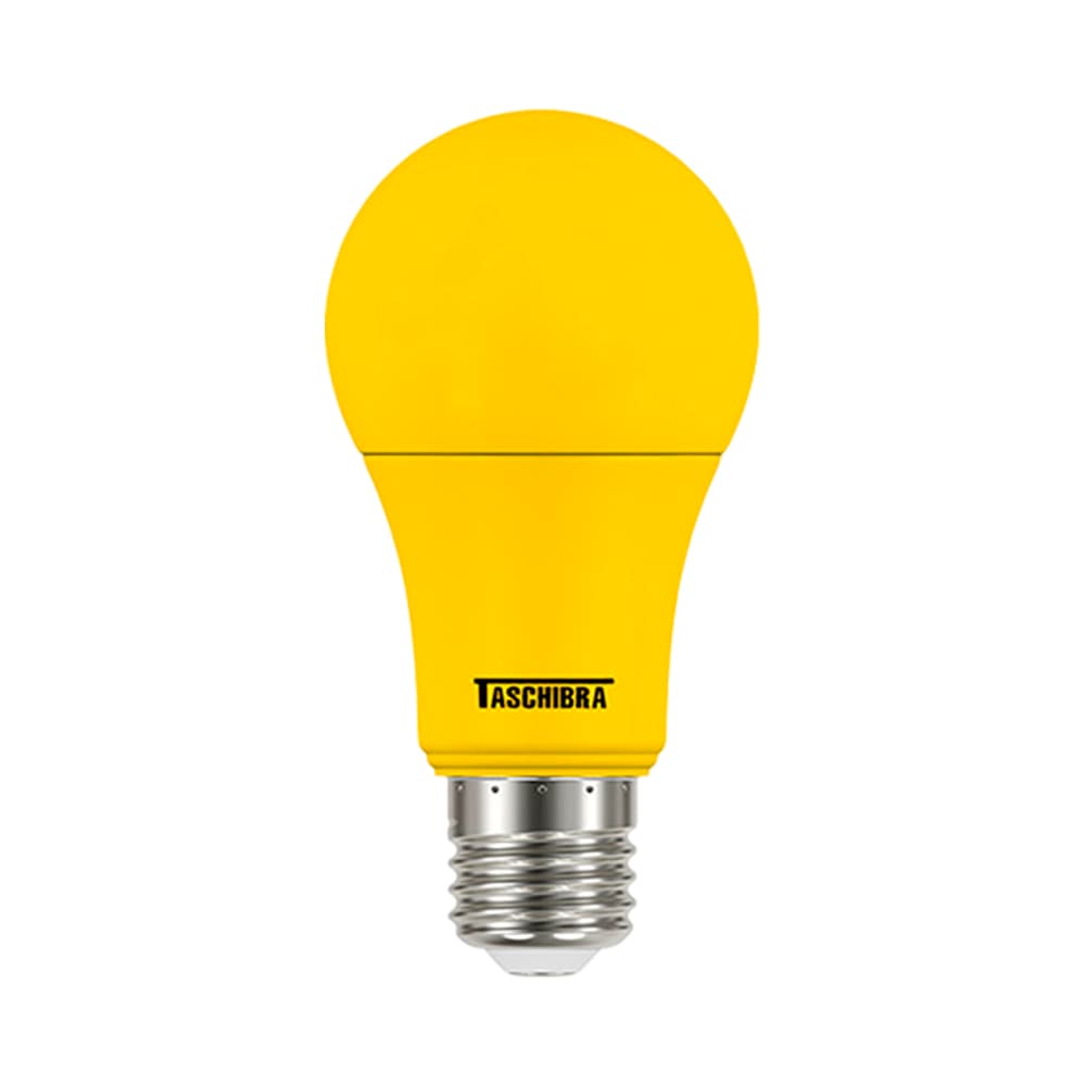 Lâmpada LED Foco Colors 5W Amarelo Bivolt Taschibra