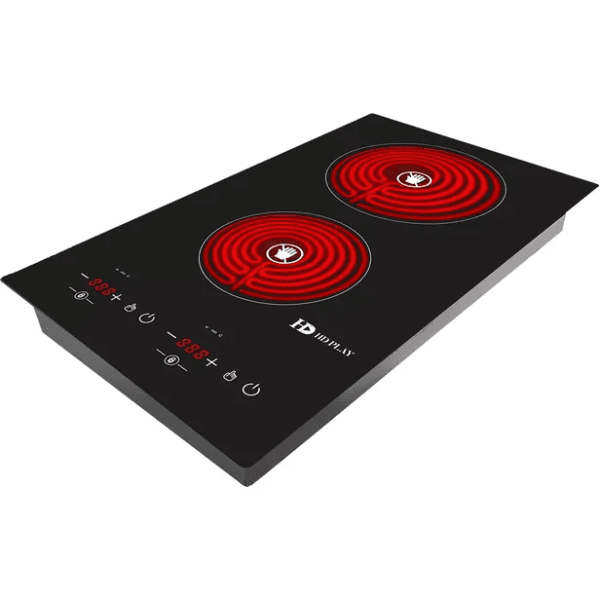 Fogareiro Elétrico Infravermelho Geral Hm-AVTR2H 2 Bocas 3000W 220V ~ 50Hz Preto