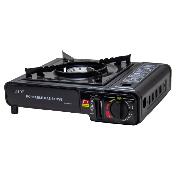 Fogareiro A Gás Luo Lu-49015 Portátil 1 Boca Preto