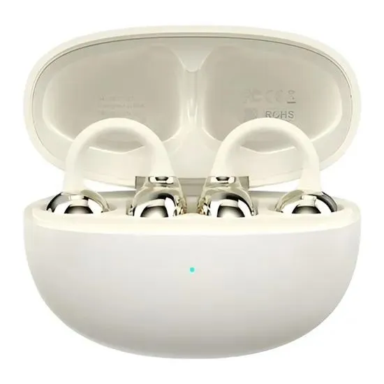 Fone de Ouvido Bluetooth Clip On G-Tide Nyxos Branco