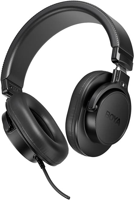Fone de Ouvido Boya Hp3 Preto