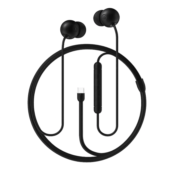 Fones de Ouvido com Fio Xiaomi CDTEI001LS BHR7351CN USB-C Preto