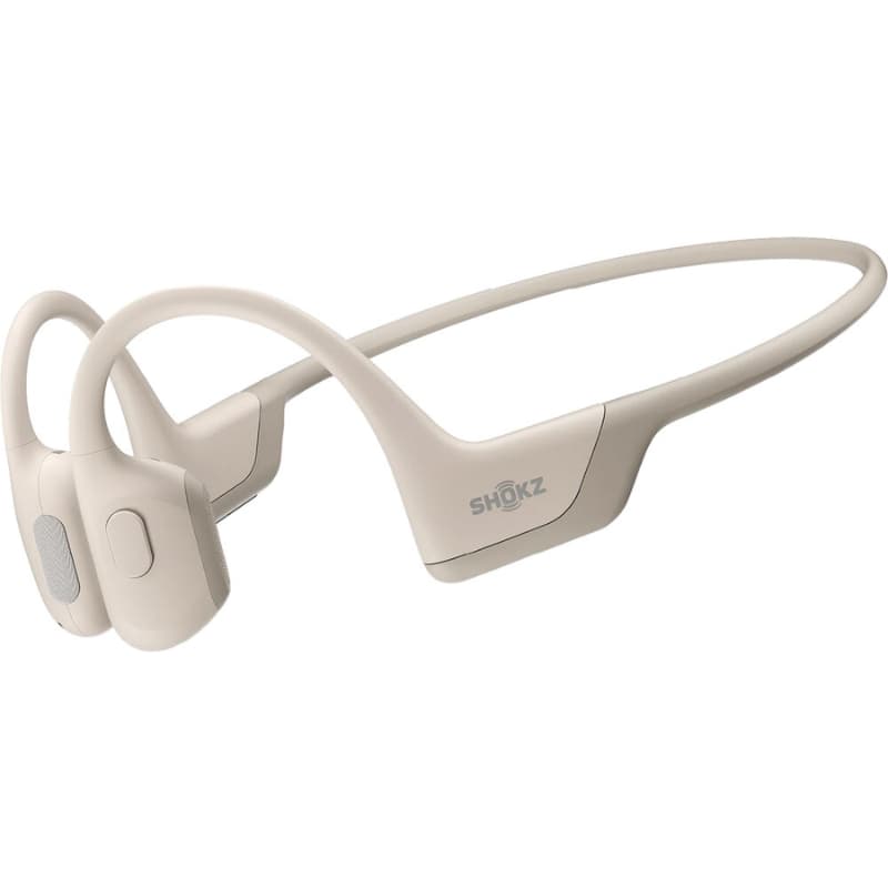 Fone de Ouvido Esportivo de Condução Óssea Shokz OpenRun Pro S810 Bege