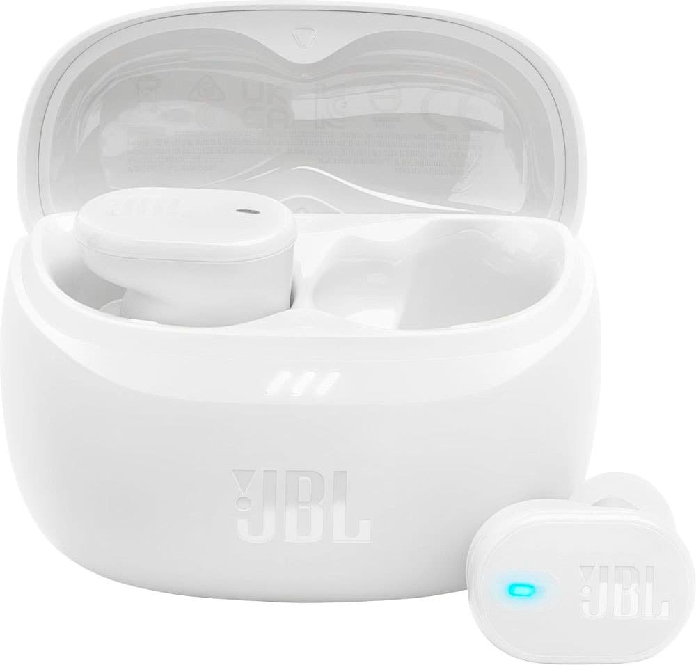Fones de Ouvido JBL Tune Buds 2 Bluetooth Branco com Cancelamento de Ruído