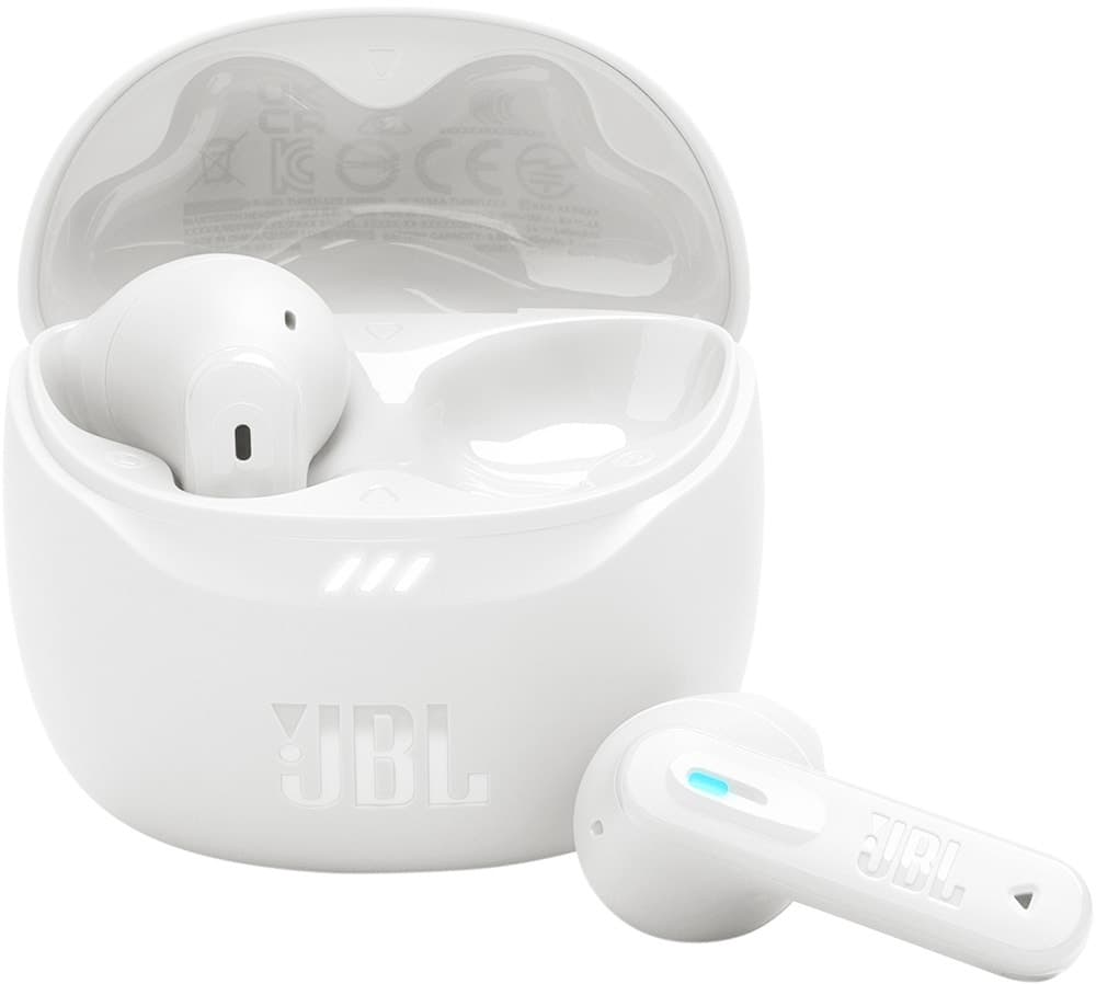 Fone de Ouvido JBL Tune Flex 2 Bluetooth Branco com Cancelamento de Ruído