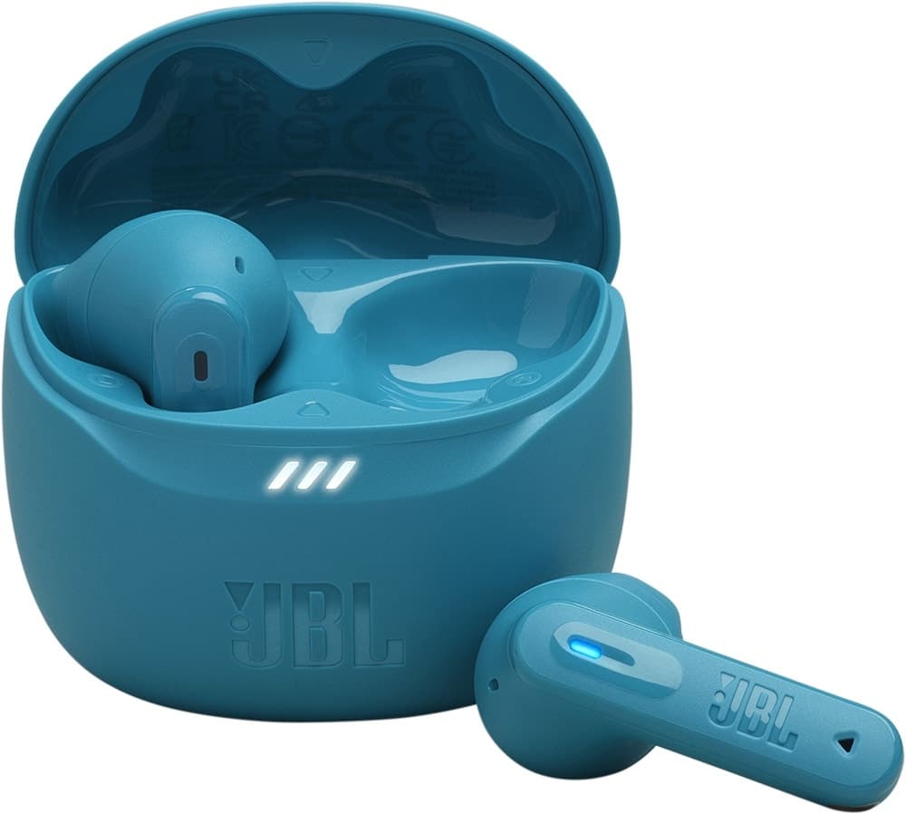 Fone de Ouvido Jbl Tune Flex 2 Bluetooth com Cancelamento de Ruído Turquesa
