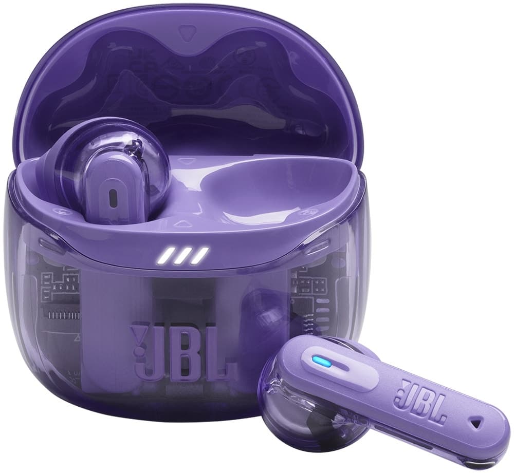 Fone de Ouvido JBL Tune Flex 2 Ghost Bluetooth Roxo