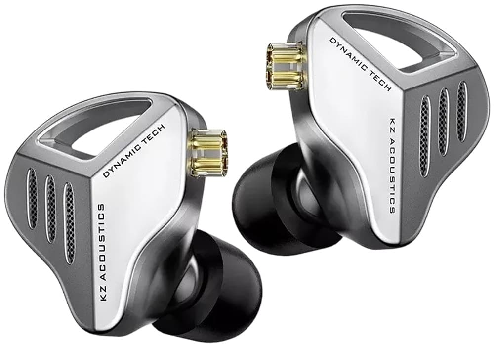 Fones de Ouvido Monitor Kz Kz-Zvx Prateado