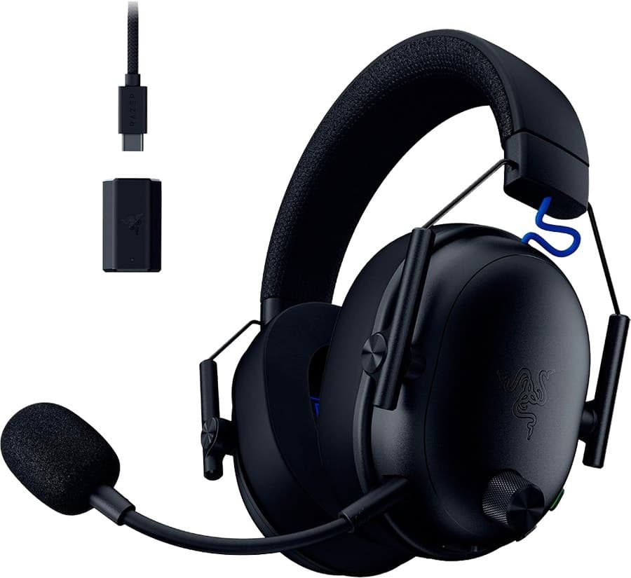 Fone de Ouvido Razer Blackshark V3 Preto PlayStation