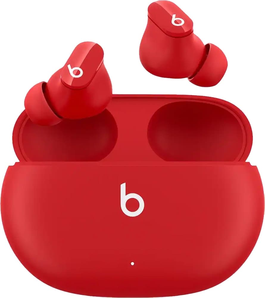 Fones de Ouvido Sem Fio Beats Studio Buds MJ503LL/A Vermelho (Cancelamento de Ruído)