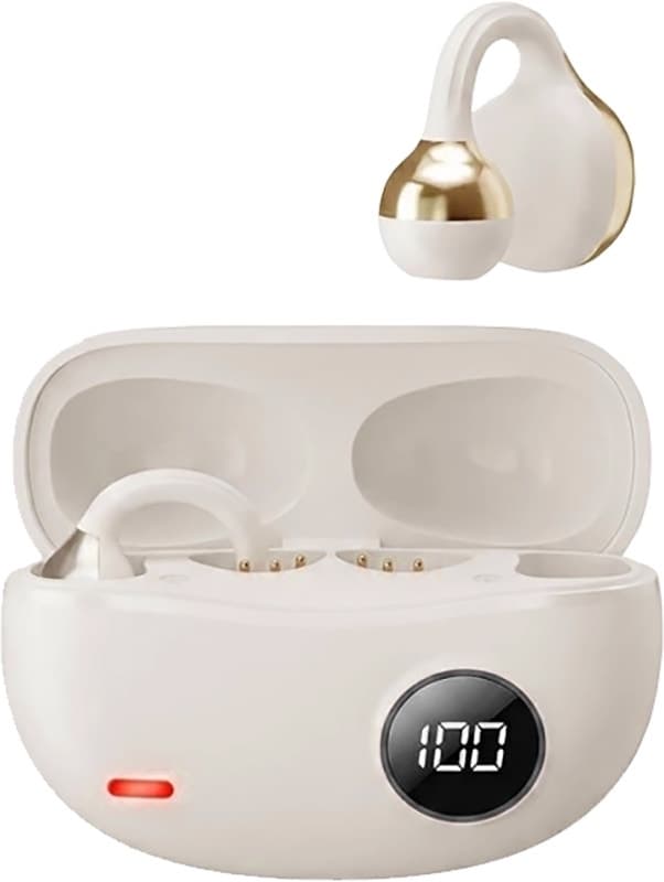 Fone de Ouvido Sem Fio Hye H2PRO Stereo Earphone Beige (Enc)