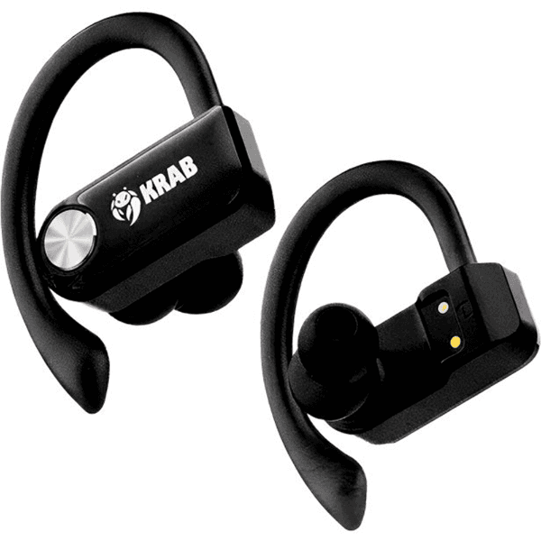 Fone de Ouvido Sem Fio Krab Kbfoe10 com Bluetooth - Preto