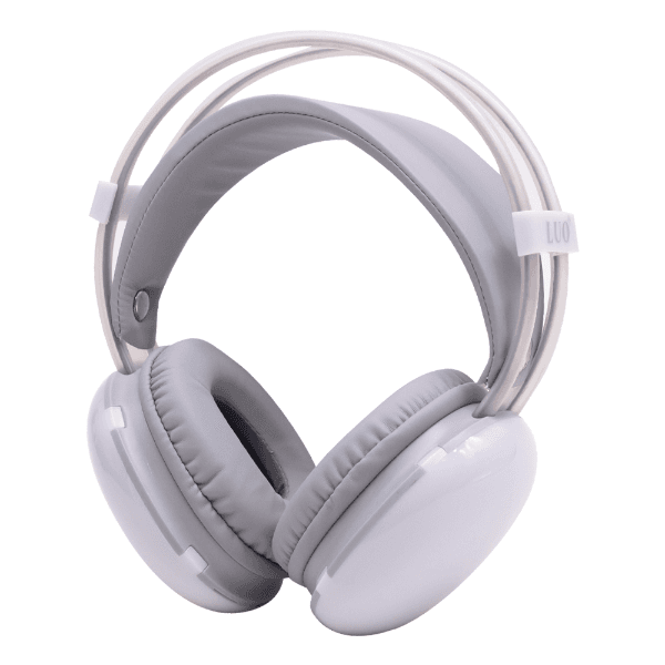Fone de Ouvido Sem Fio Luo Lu-992 Extra Bass com Bluetooth V5.3 Branco