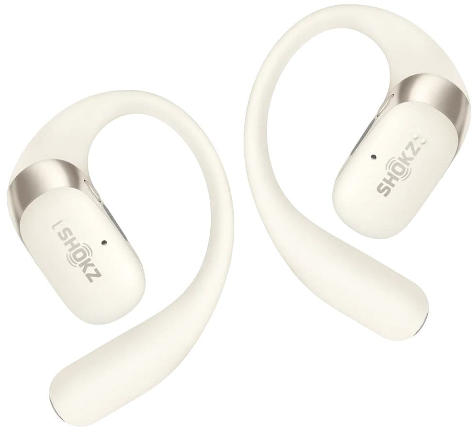 Fones de Ouvido Shokz OpenFit 2 Bege