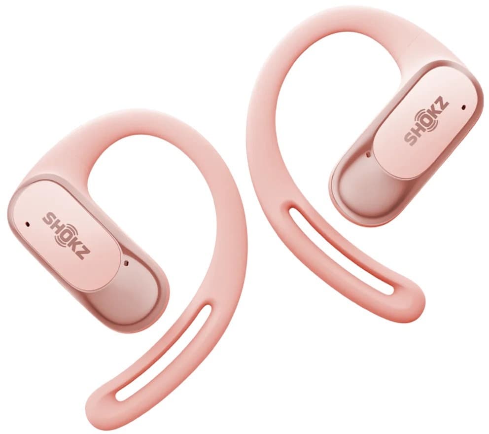 Fones de Ouvido Shokz OpenFit Air Rosa