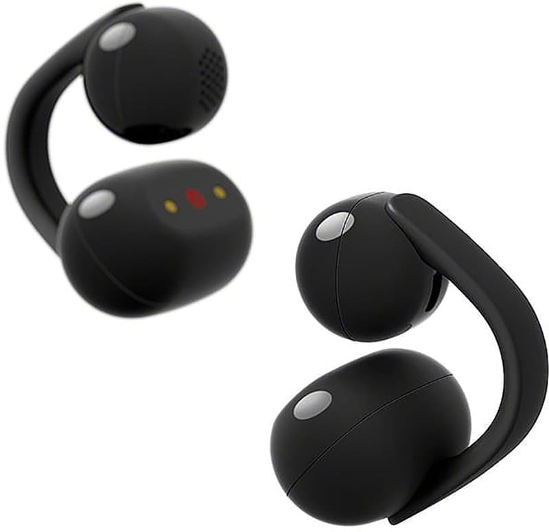 Fones de Ouvido Sony LinkBuds Clip Bluetooth - Preto