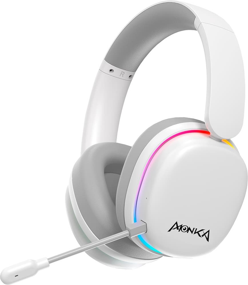 Fone de Ouvido Gamer Marvo HG9070W RGB - Branco