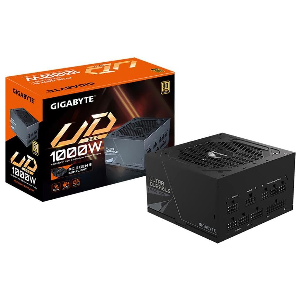 Fonte Gigabyte Gp-UD1000GM 1000W 80 Plus Gold Modular Pg5