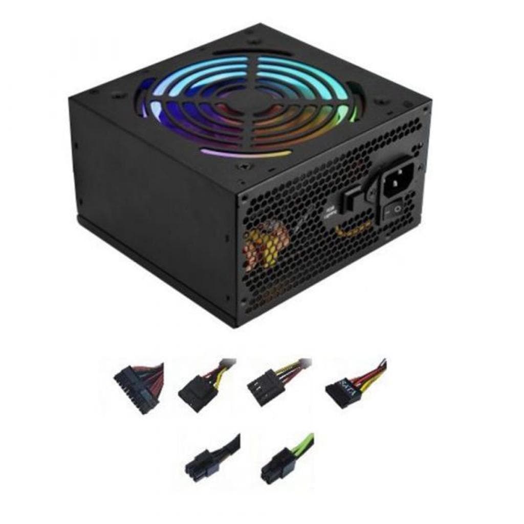 Fonte 500W Satellite Pro590 Real Com Luz