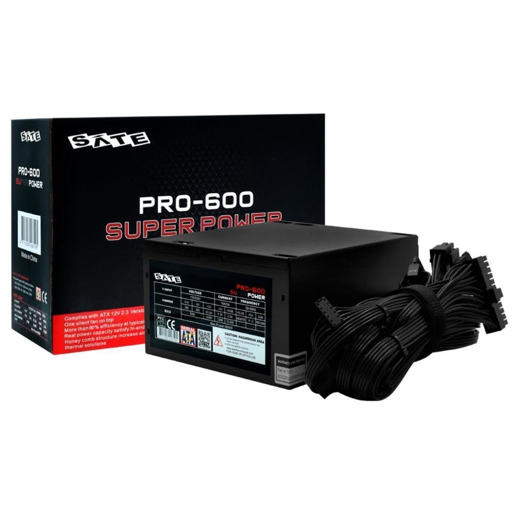 Fonte 600W Satellite Pro-600 Super Power