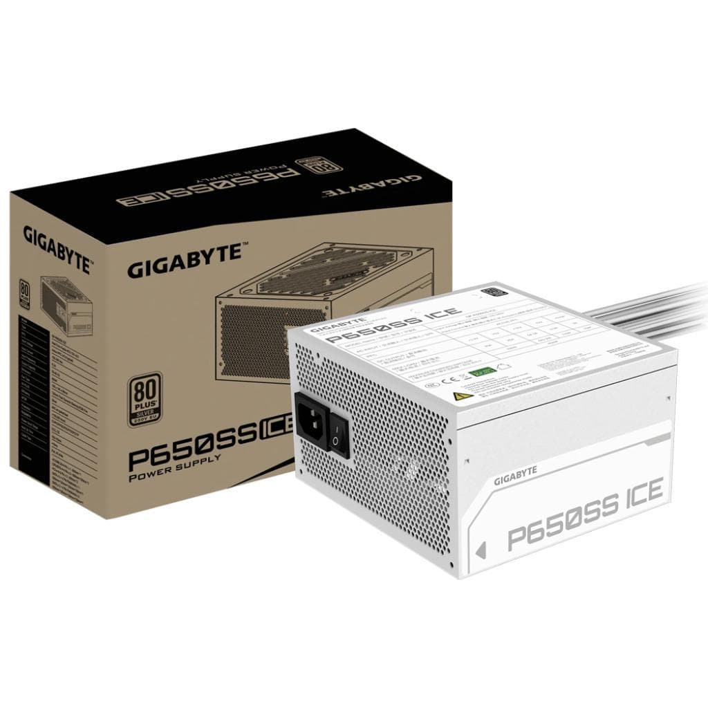 Fonte Gigabyte Gp-P650SS Ice 650W 80 Plus Silver