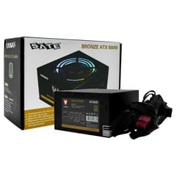 Fonte de Alimentação Satellite Atx600 600W Atx Não Modular 80 Plus Bronze